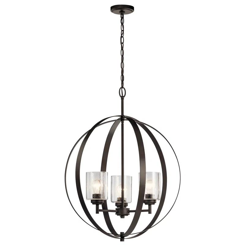 Kichler Lighting 3 - Light Shaded Globe Chandelier