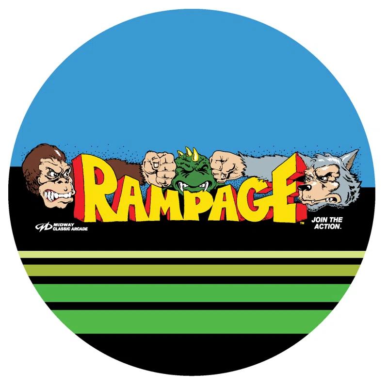 Arcade1up Rampage Adjustable Height Bar and Arcade Stool | Wayfair