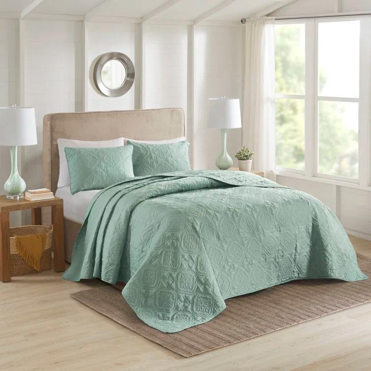 510 Design Oakley 3 Piece Reversible Bedspread Set