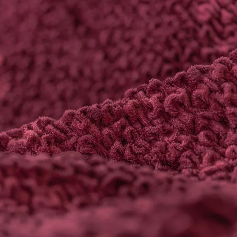 PAULATO by GA.I.CO. Stretchy Slipcover for Corner Sofa - Soft to Touch & Easy to Clean - Velvet Collection