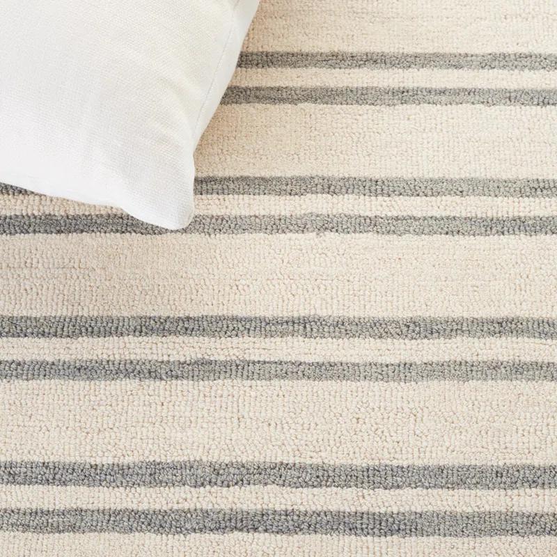 Lauren Ralph Lauren Lauren Ralph Lauren Hand Tufted Wool Pile Striped Rug