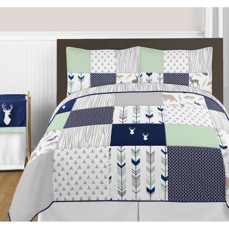 Sweet Jojo Designs Woodsy Microfiber Comforter Set
