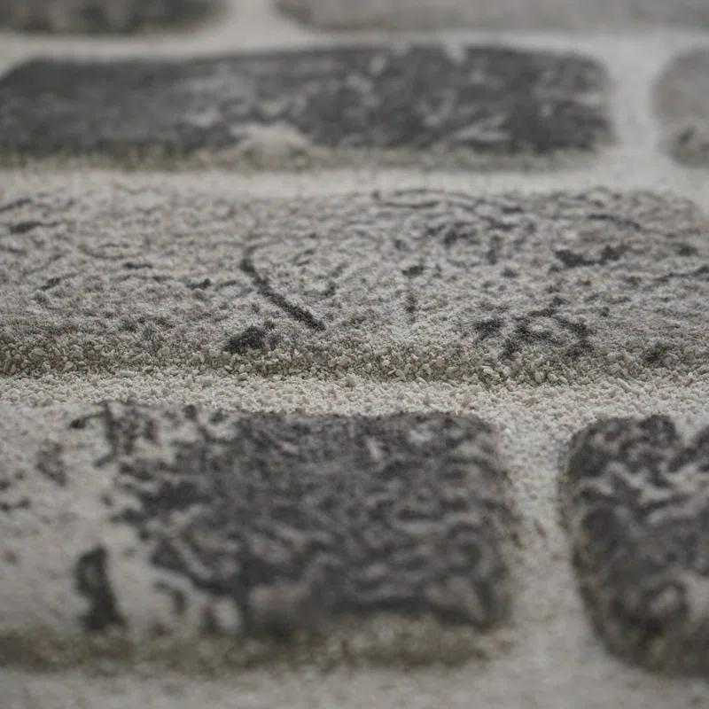 UPP Ultimate Premium Products 3D Brick Effect Wall Panels - Lightweight Styrofoam - Set of 9 Large Panels (20"x40") Covers 48 sq ft - Apply with Wall Adhesive - DIY Home Wall Cladding