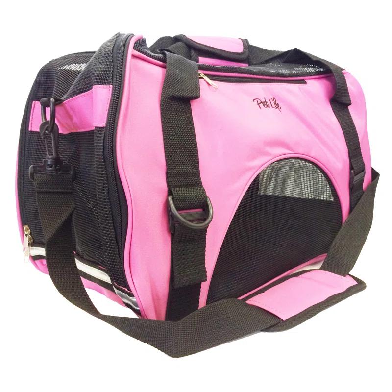 Pet Life Pet Life Airline Approved Altitude Force Sporty Zippered Fashion Pet Carrier
