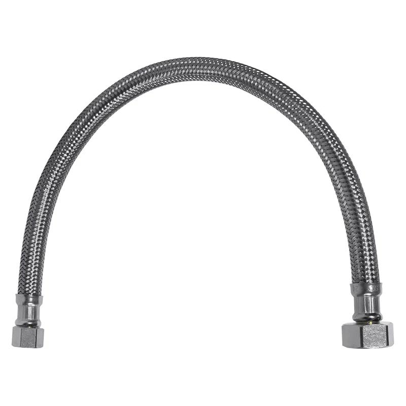 Certified Appliance Accessories Certified Appliance Accessories Braided Stainless Steel Faucet Supply Line, 3/8" Female Compression X 1/2" FIP (16")