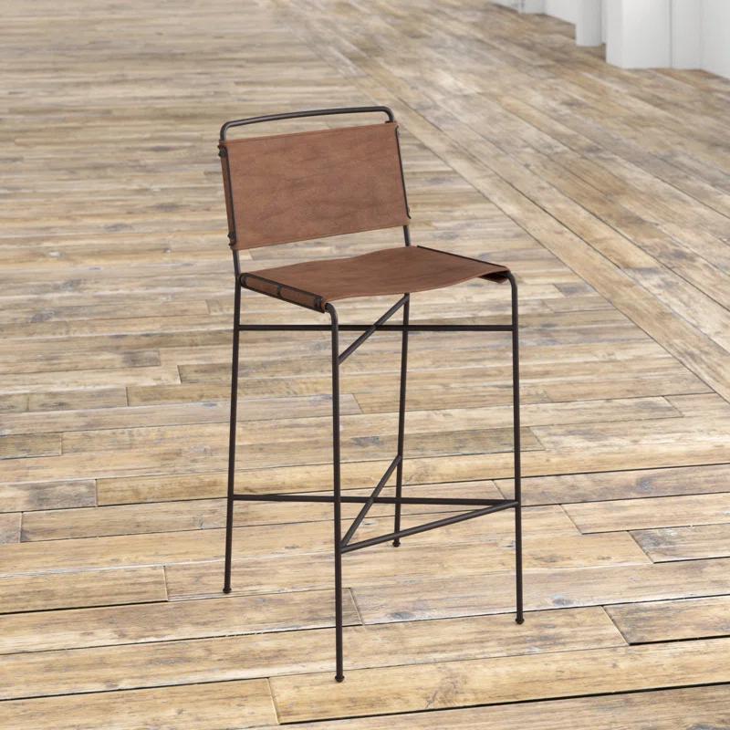 Trysta Bar And Counter Stool - Brown / Bar