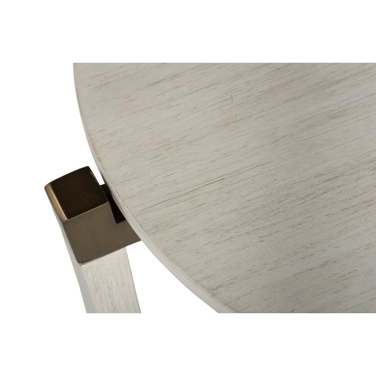 Gabby Mills Solid Wood Top End Table