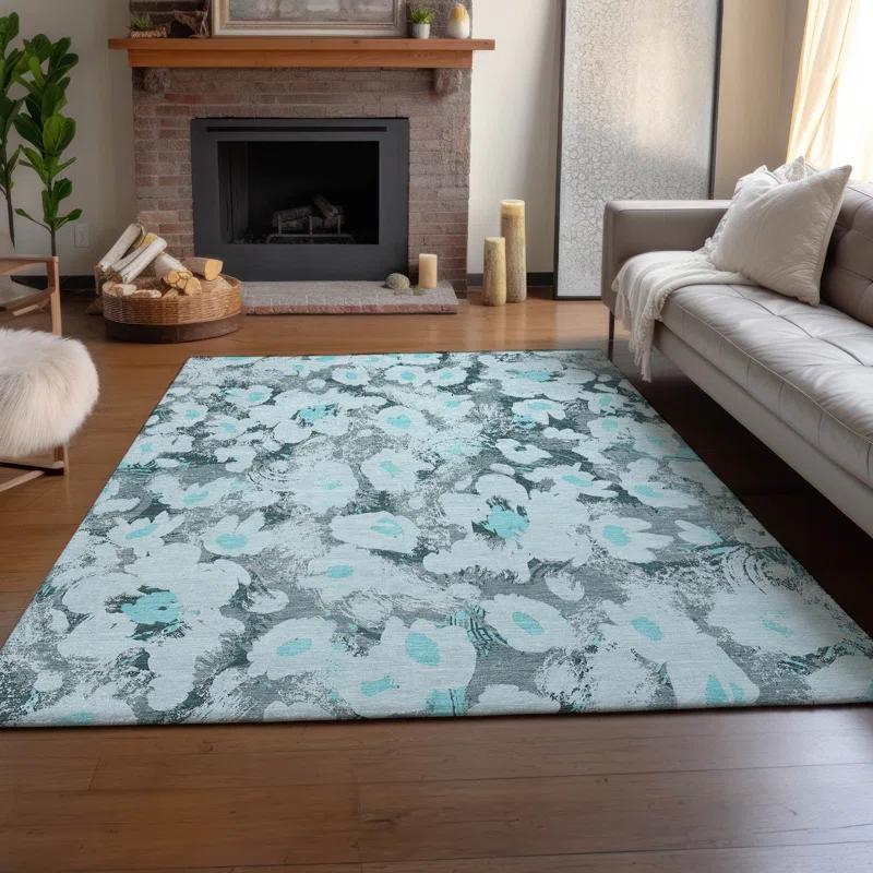 Cerrito Area Rug with Non-Slip Backing