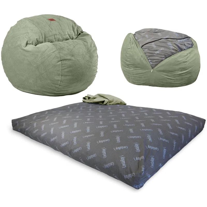 CordaRoy's CordaRoy's Chenille Convertible Bean Bag Chair