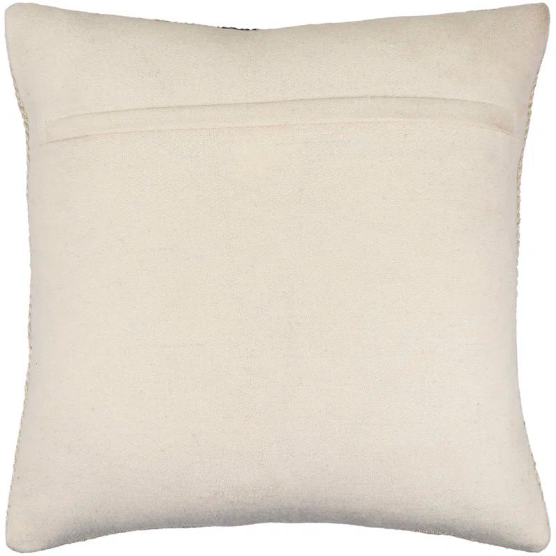 Becki Owens x Livabliss Becki Owens x Livabliss Brett Striped Wool Blend Reversible Throw Pillow