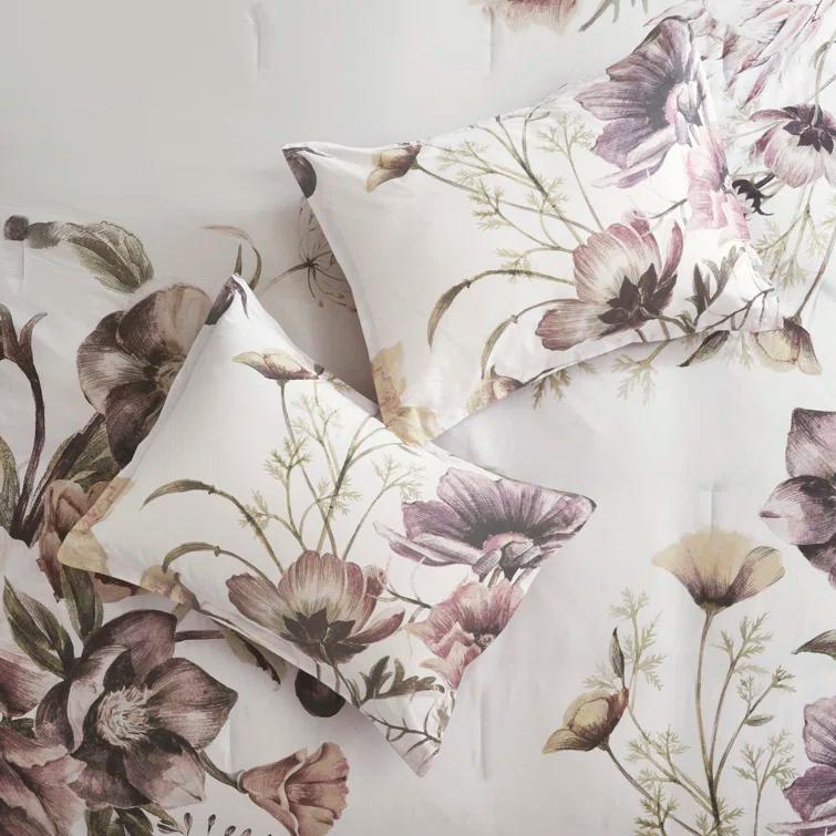 Madison Park Cassandra 3 Piece Cotton Duvet Cover Set