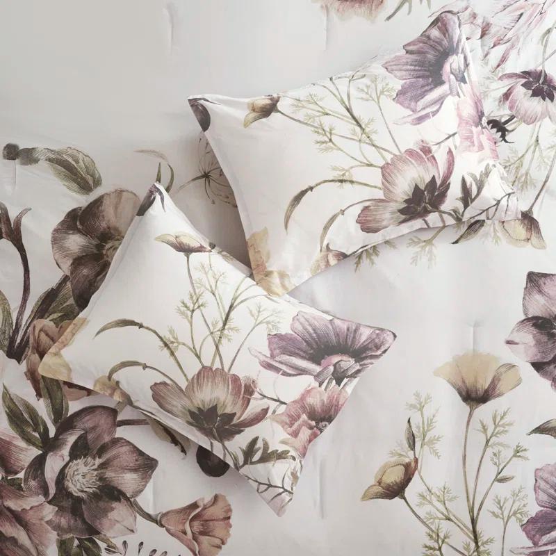 Madison Park Cassandra 3 Piece Cotton Duvet Cover Set