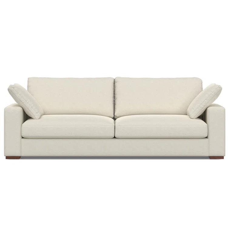 AllModern Tatum Deep Seater Sofa, Performance Fabric Couch for Living Room, Stain-Resistant Contemporary Sofa