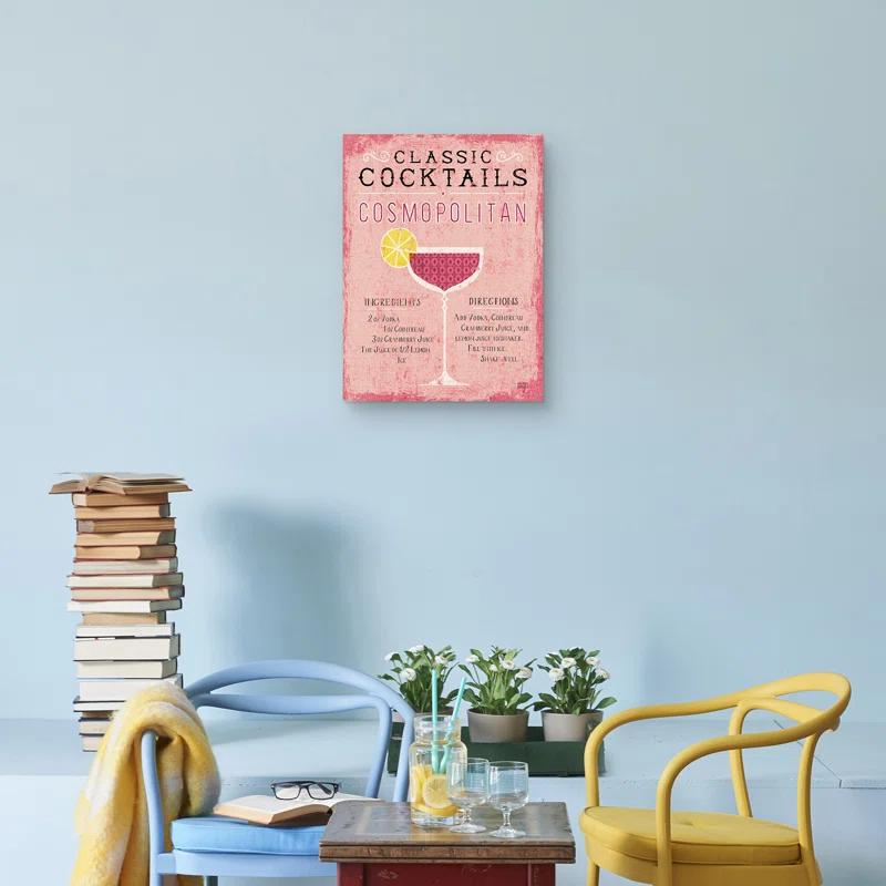 Trinx " Classic Cocktails Cosmopolitan Pink " by Michael Mullan