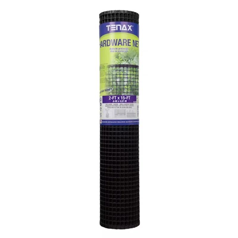 Tenax 24'' H x 180'' W Black Mesh Fencing