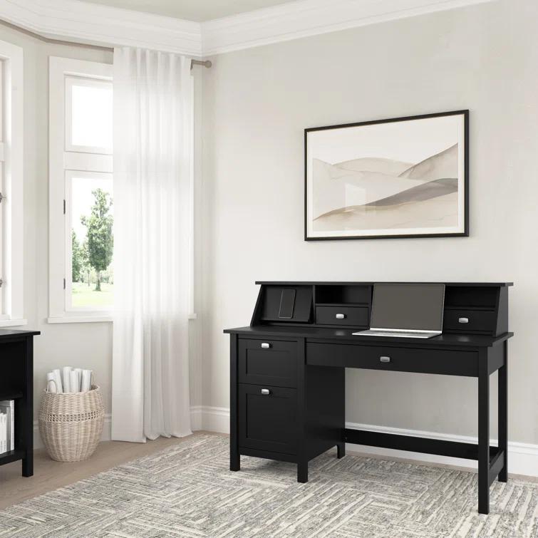 Lark Manor™ Aliyat 54W Computer Desk with Drawers and Desktop Organizer