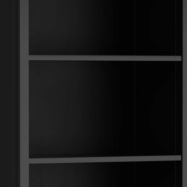 Simpli Home Amherst 30"W Solid Wood 5 Shelf Bookcase with Adjustable Shelves & Reviews | Wayfair