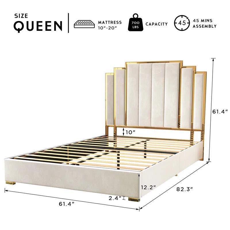 Willa Arlo™ Interiors Duncanville Upholstered Platform Bed