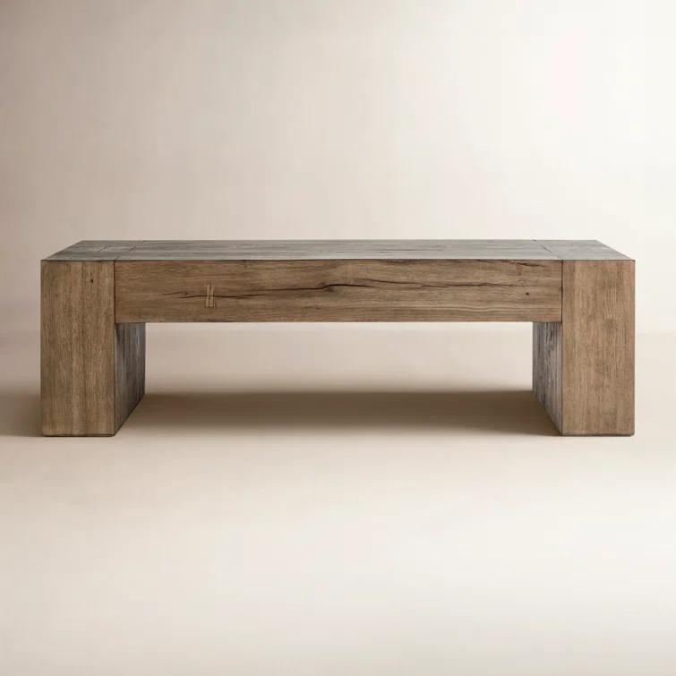 Raymond Rectangular Reclaimed Wood Coffee Table (60")