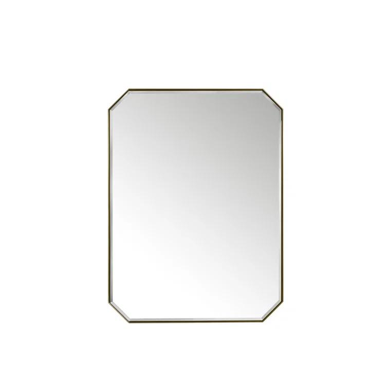 James Martin Vanities Rohe Metal Flat Wall Mirror