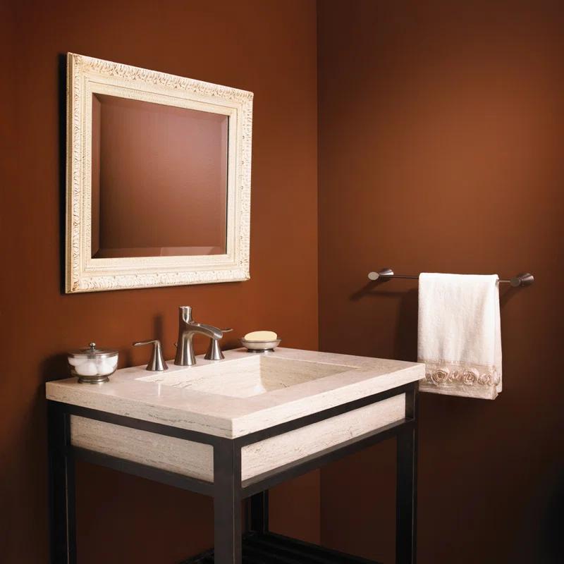 Speakman SB-1221-E-BN Caspian Widespread Bathroom Faucet with  Drain Assembly