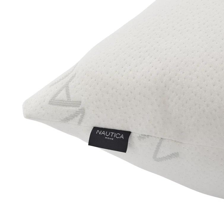 Nautica Polyester Medium Support Pillow
