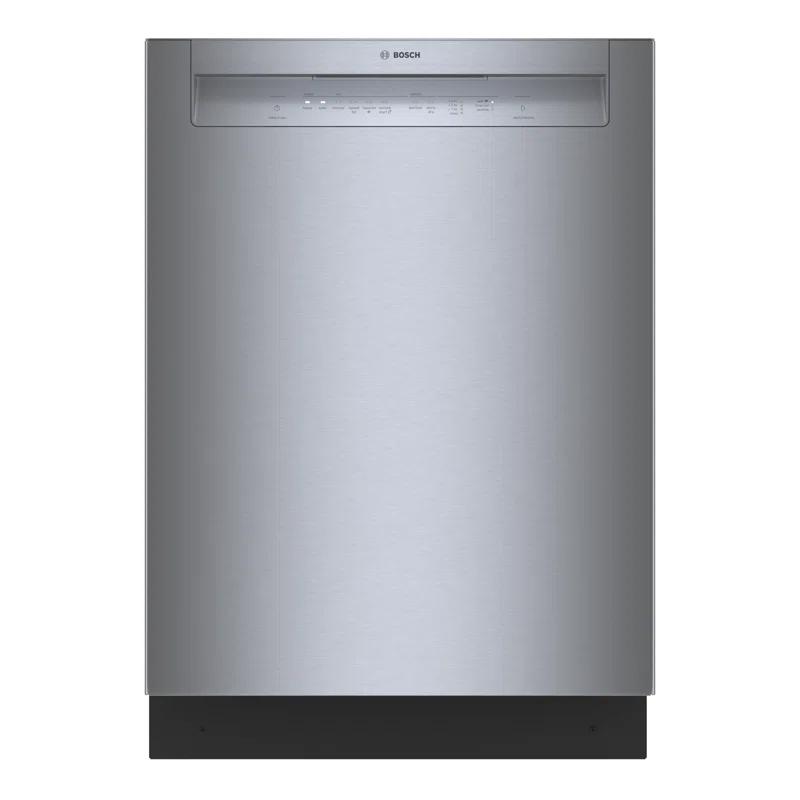 Bosch 800 Series 24" Front Control Built-In Dishwasher with Hybrid Tub SHE3AEM5N