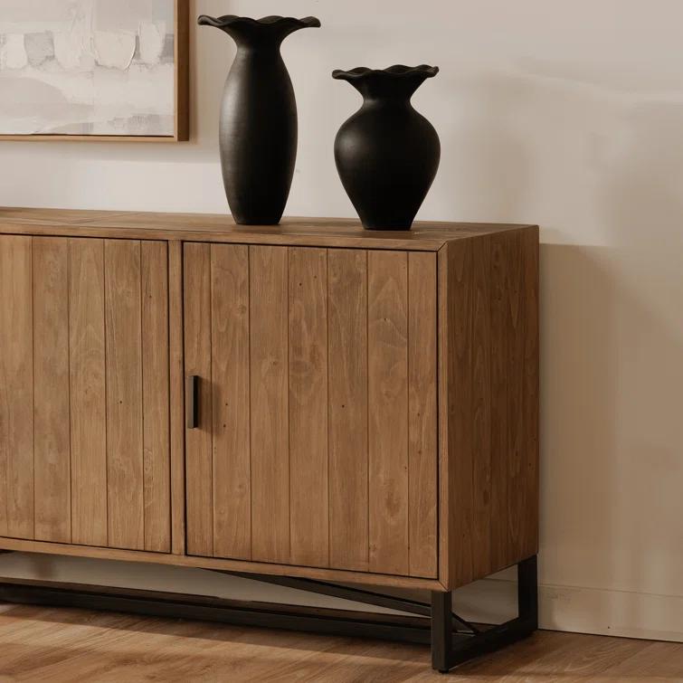 Lopez 68" Wide Pine Wood Sideboard