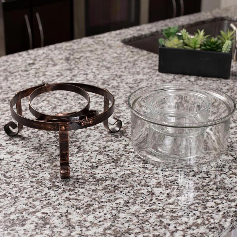 BirdRock Home BirdRock Home Glass Serving Bowl