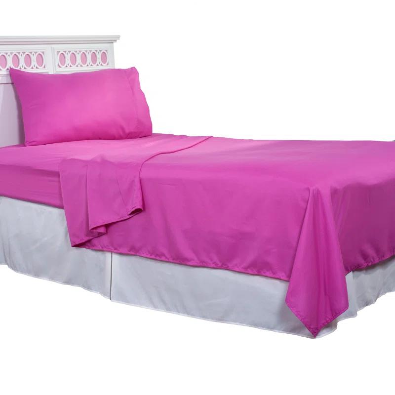 Lavish Home Series 1200 Brushed Microfiber Sheet Set - Wrinkle, Stain & Fade Resistant Bed Linens & Pillowcases