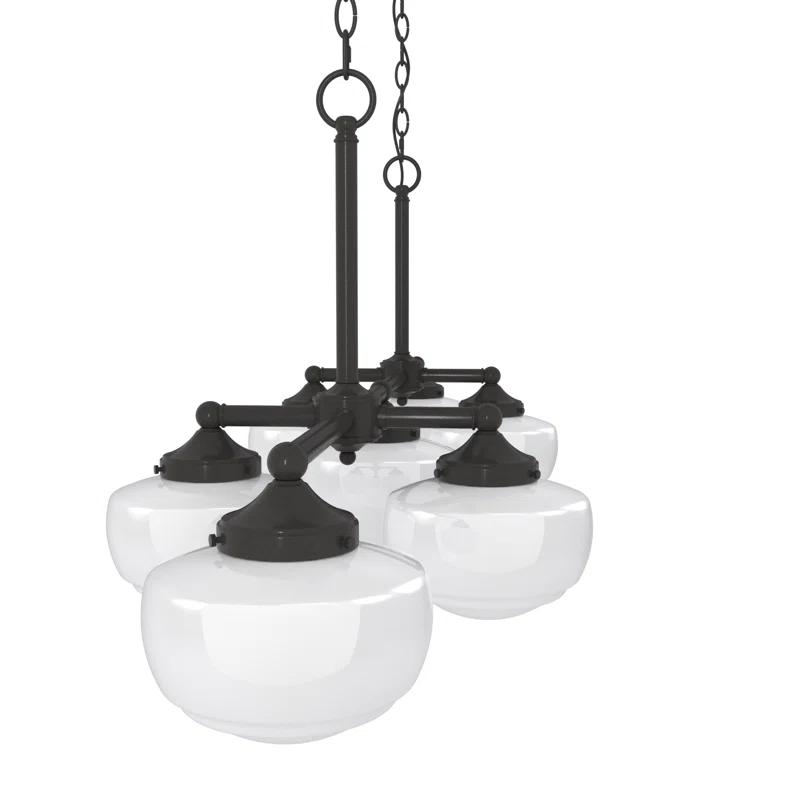 Hunter Saddle Creek 7 Light Linear Chandelier Ceiling Light Fixture