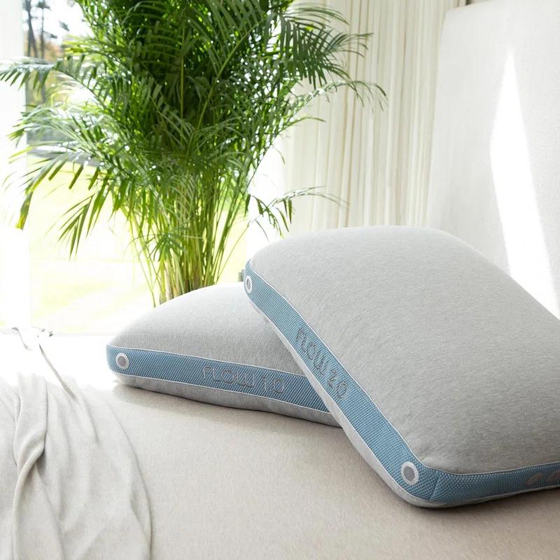 Bedgear Bedgear Flow Performance Pillow - Breathable Bed Pillow - Medium - Washable Cover