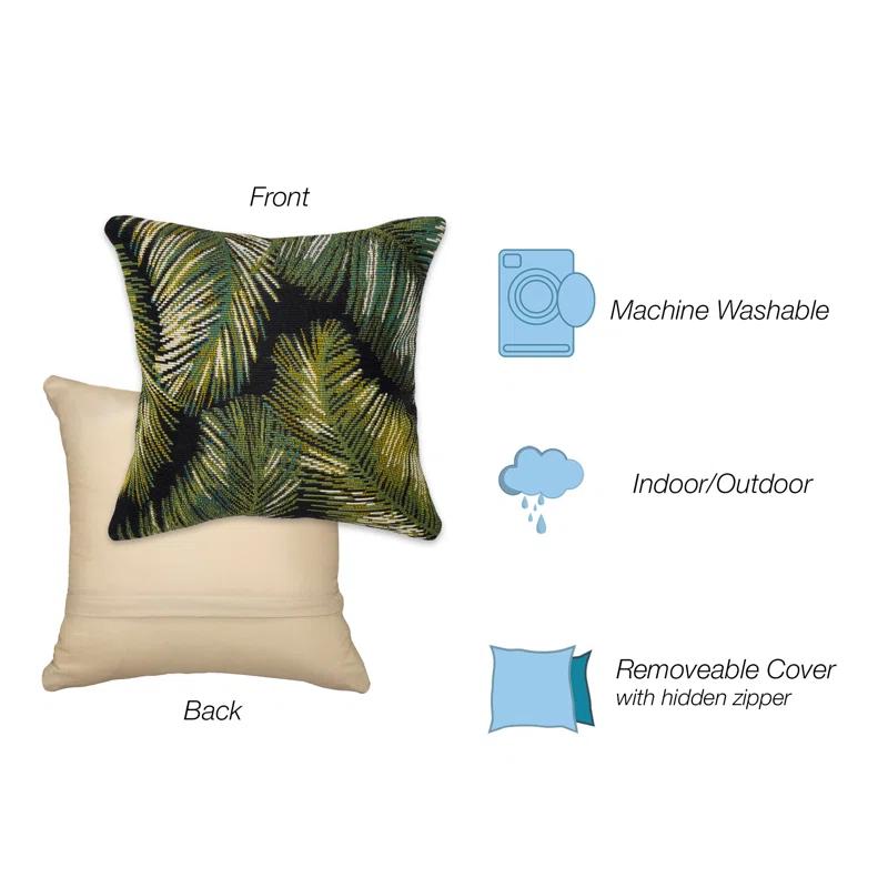 Liora Manne Marina No Decorative Addition Indoor/Outdoor Throw Pillow