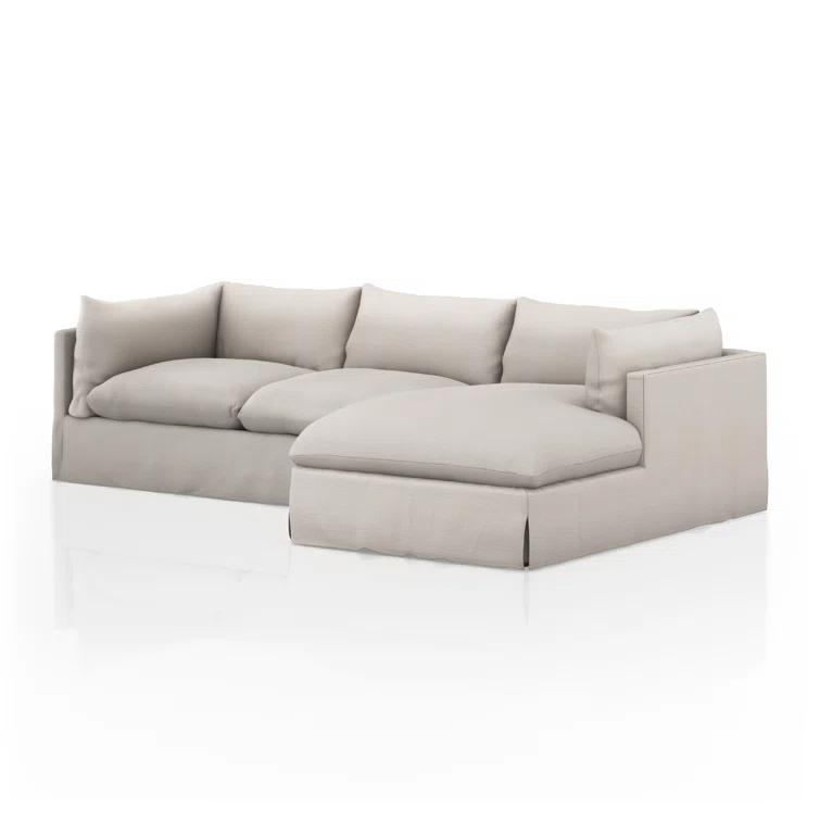 Reggio 2 - Piece Slipcovered Chaise L-Sectional