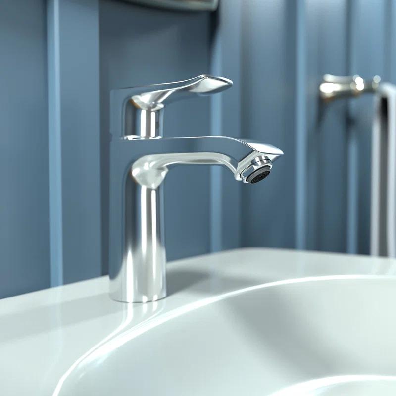 Hansgrohe 31204001 Metris E 110 Single Hole Bathroom Faucet