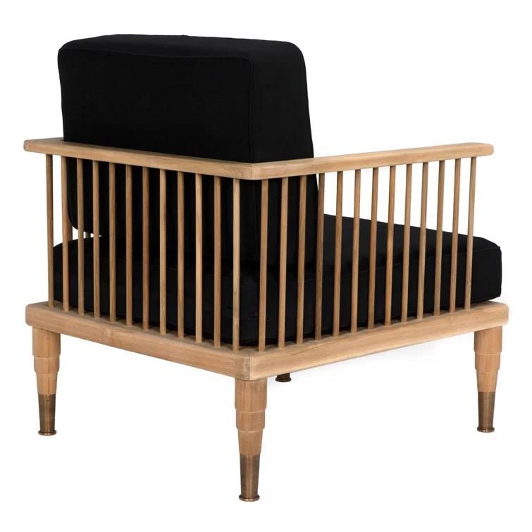 Noir Murphy Upholstered Armchair