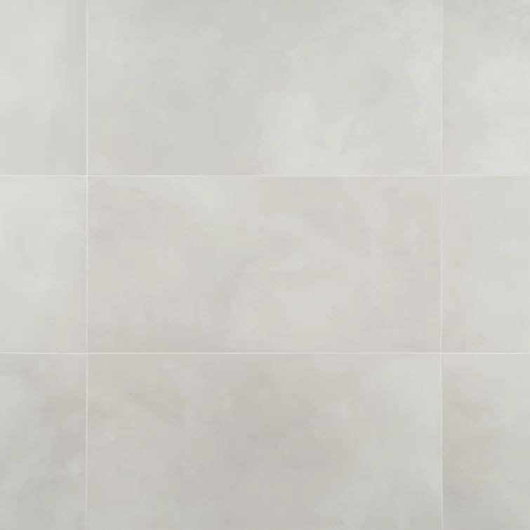 Bond Tile Ryx 15.74 in. x 31.49 in. Matte Porcelain Concrete Look Floor and Wall Tile (13.77 Sq. Ft. / Case)