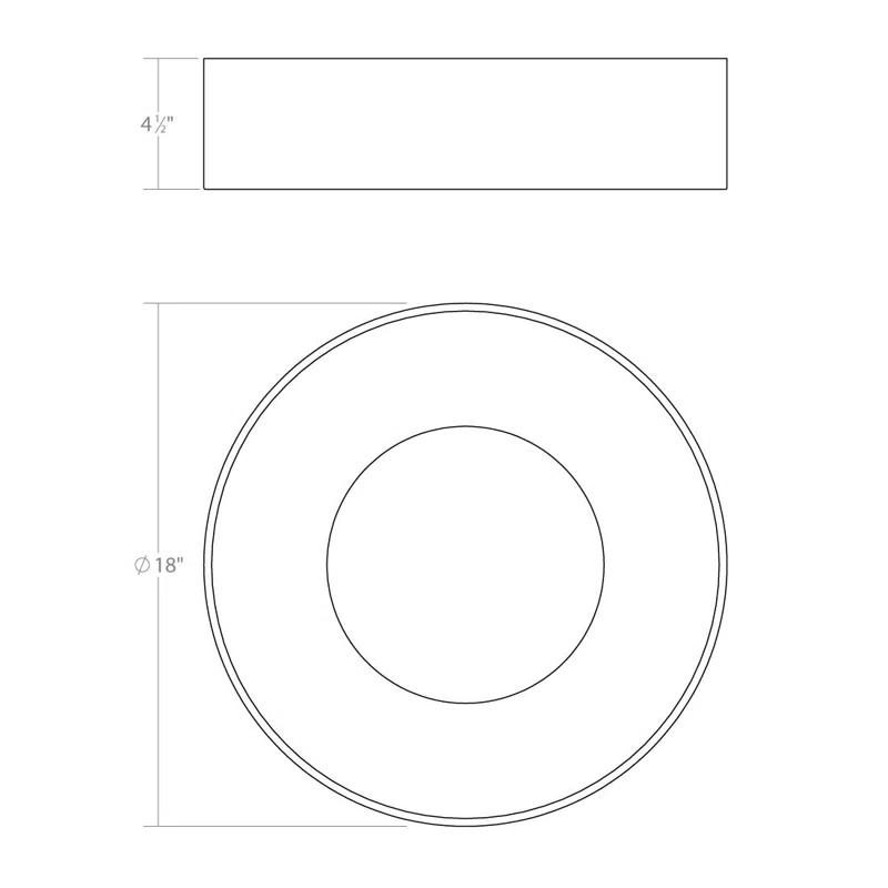 SONNEMAN Ilios LED Surface Mount - 3000K