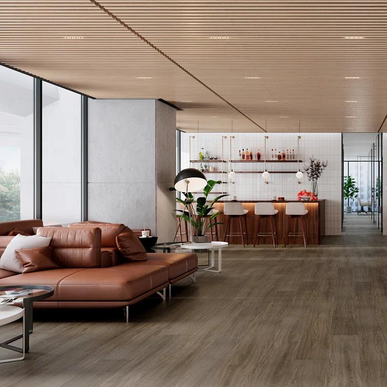 Bond Tile Revive 2'' Thick 6.3'' W x 48.4'' L Vinyl Plank