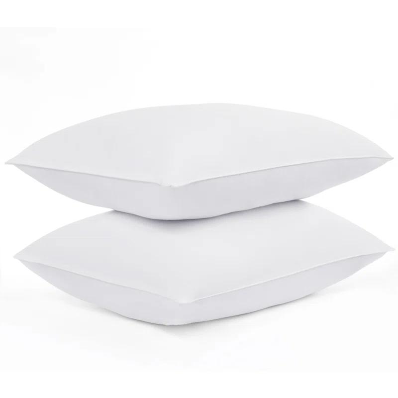 Tommy Bahama Home Tommy Bahama® Home Logan Ultimate Down Alternative Medium Support Twin Pack Pillow - Hypoallergenic, Assembled in the USA