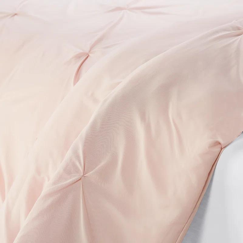 Serta Simply Clean Microfiber 3 Piece Duvet Cover Set