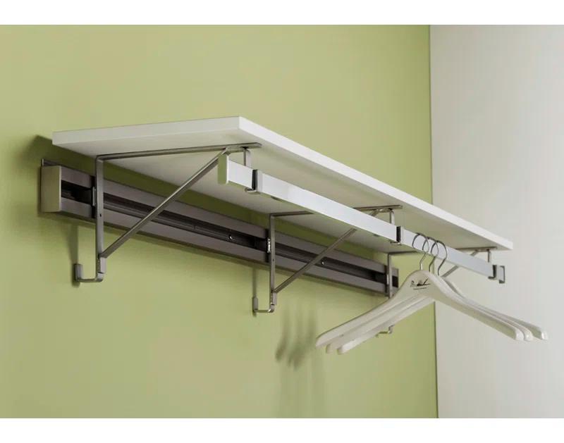 Arrange a Space Double Shelf-Hang Closet System
