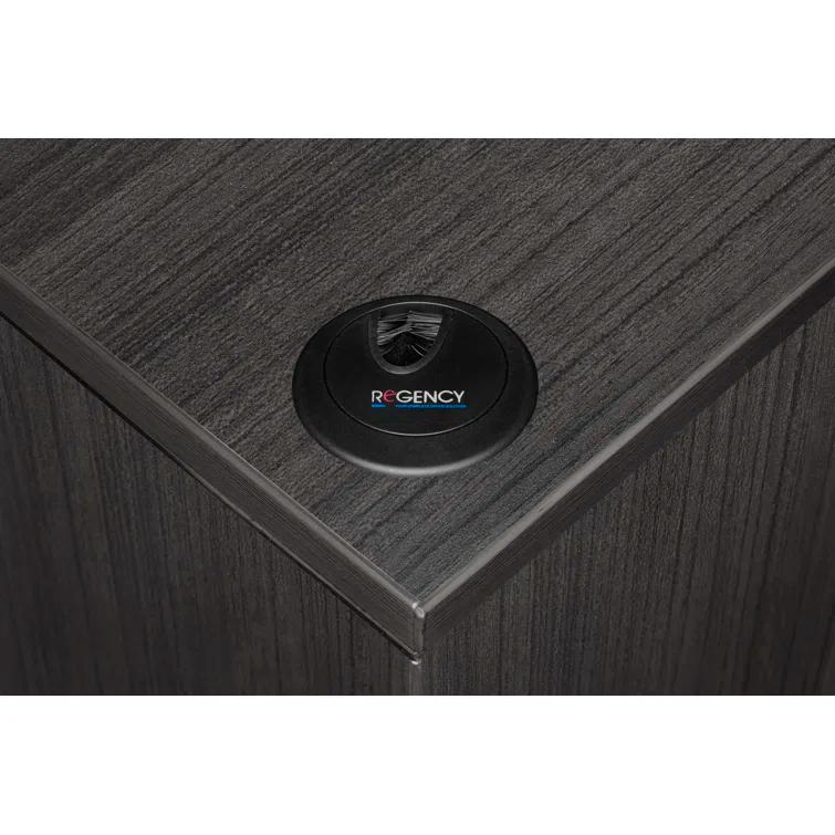 Regency Regency Legacy L Desk with Double Pedestal Drawer Unit