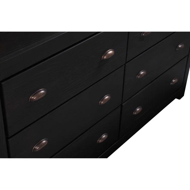 Grain Wood Furniture Montauk Solid Wood 59.5'' W 6 - Drawer Dresser