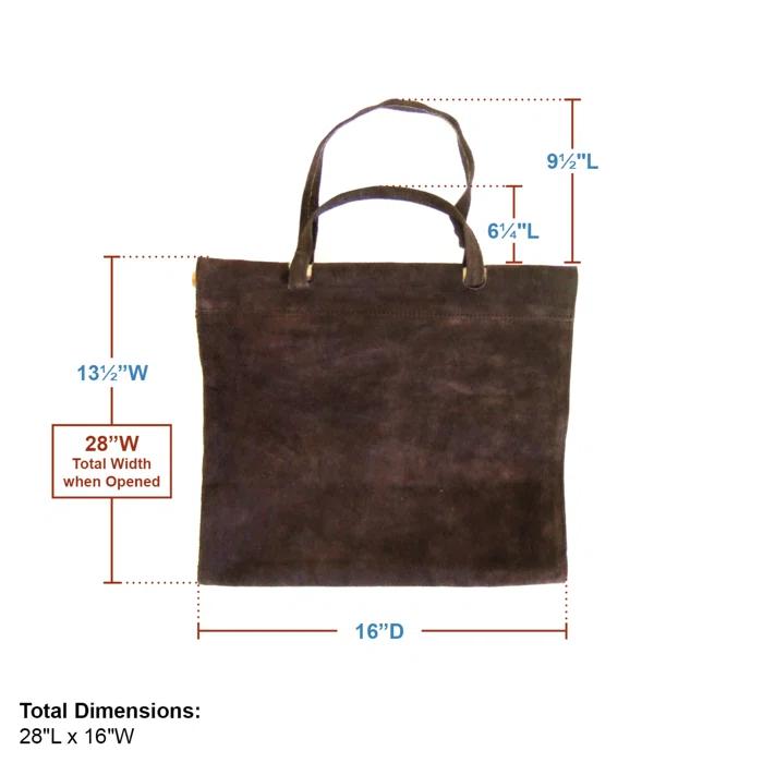 Williston Forge Gaul Wrought Iron Log Carrier and Stand