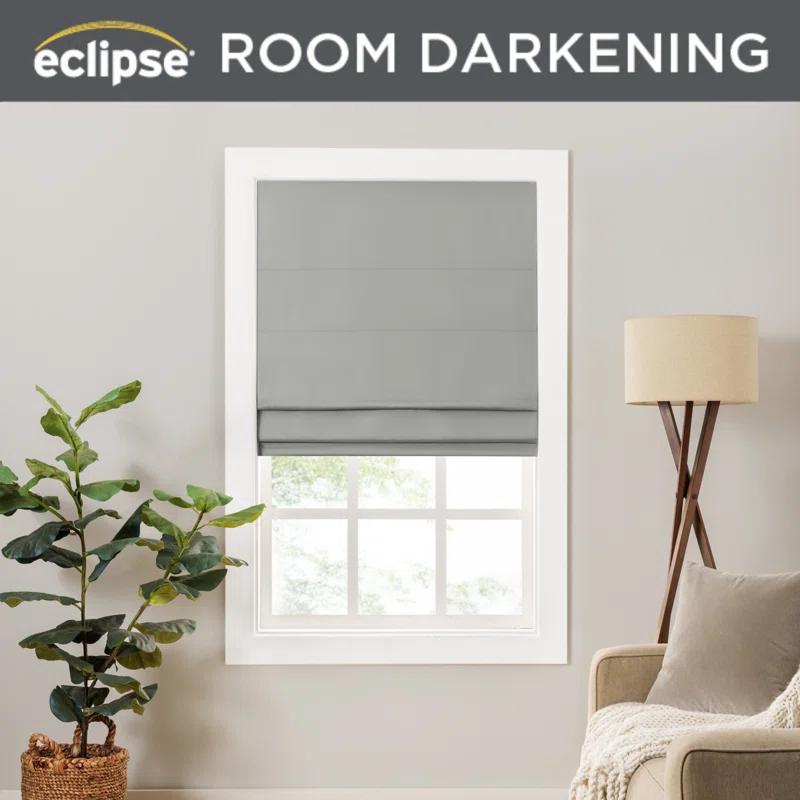 Eclipse Room Darkening Roman Shade