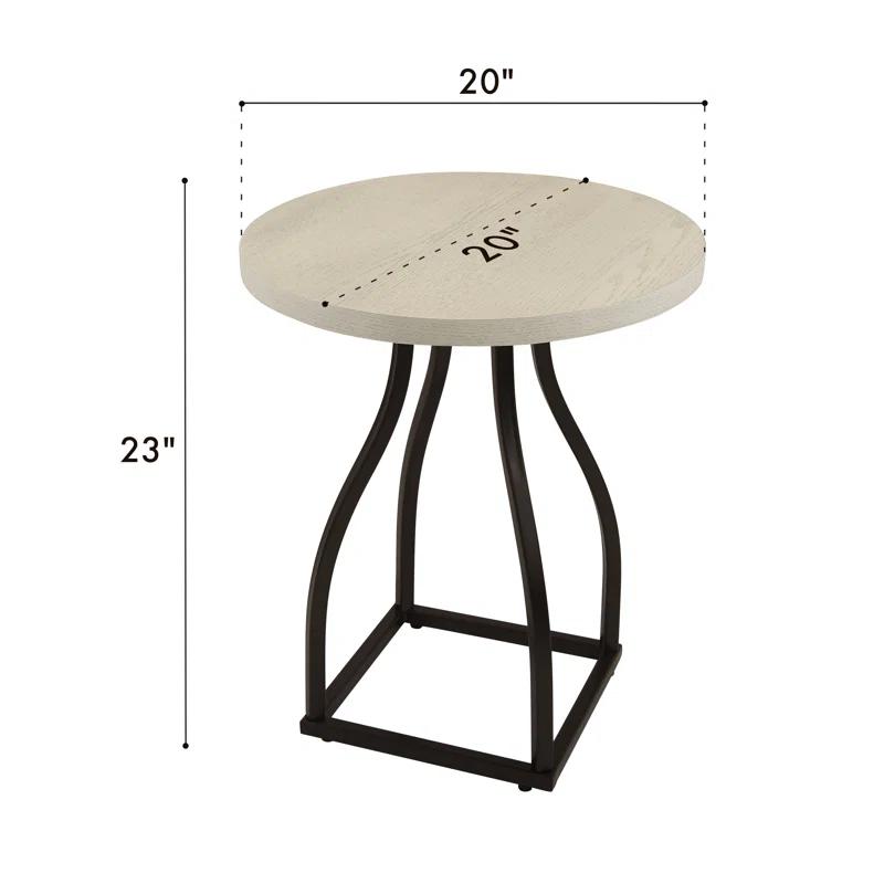 HomePop Lindsay Tray Top End Table