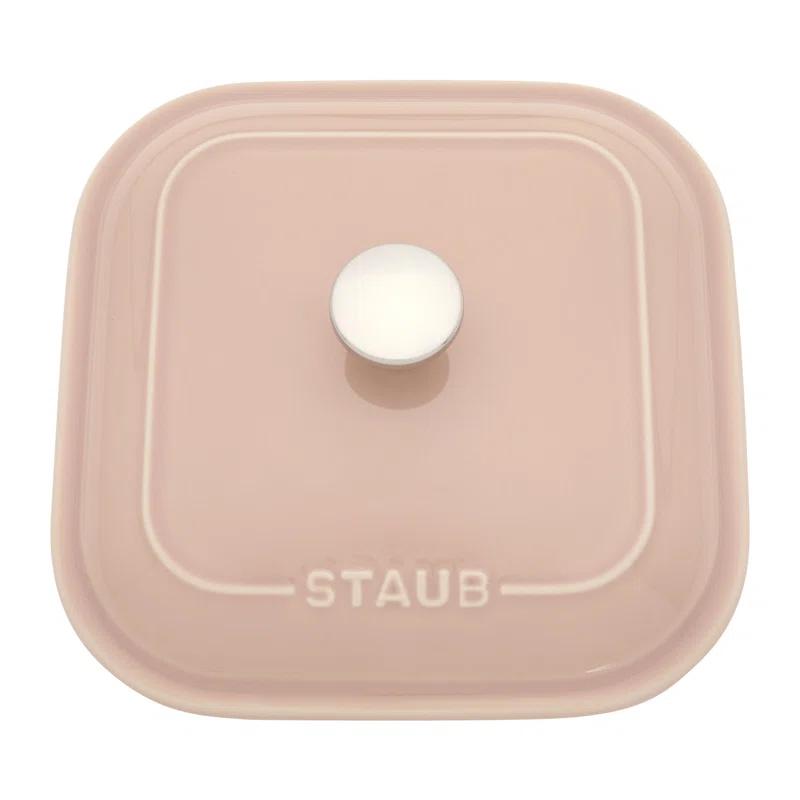 Staub Staub Ceramic 4-Pc Baking Pans Set, Casserole Dish With Lid, Brownie Pan,