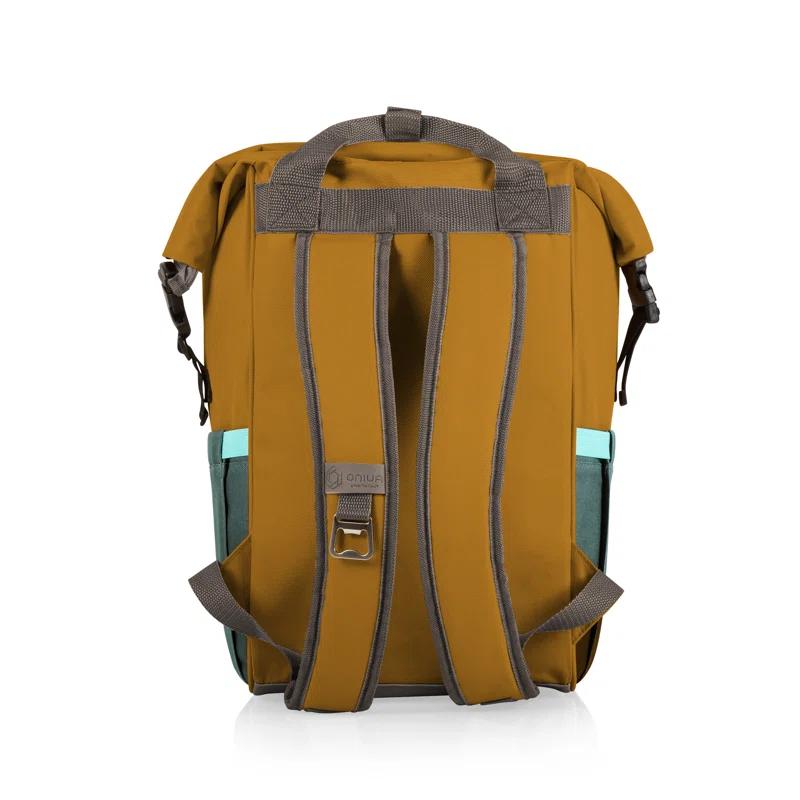 Picnic Time On The Go Roll-Top Backpack Cooler - Hiking Backpack Cooler