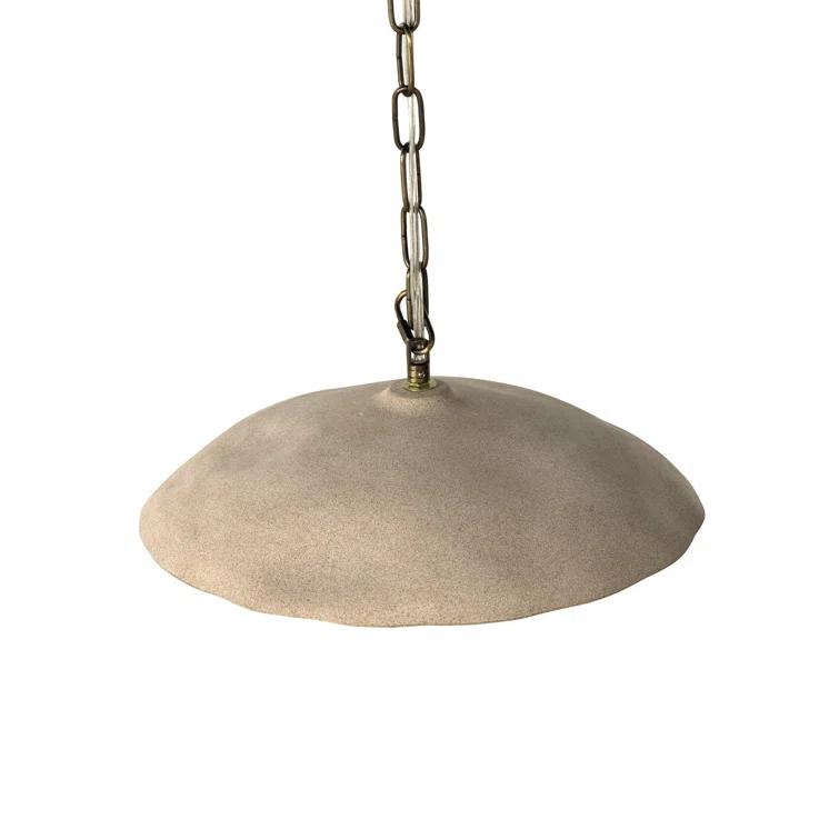 Juana Pendant Light - Sand / 14" Dia